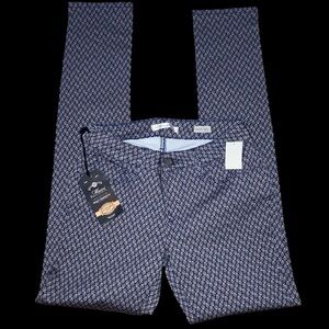 MAVI Jeans Geometric Print Mid Rise Skinny Fit. Size 28